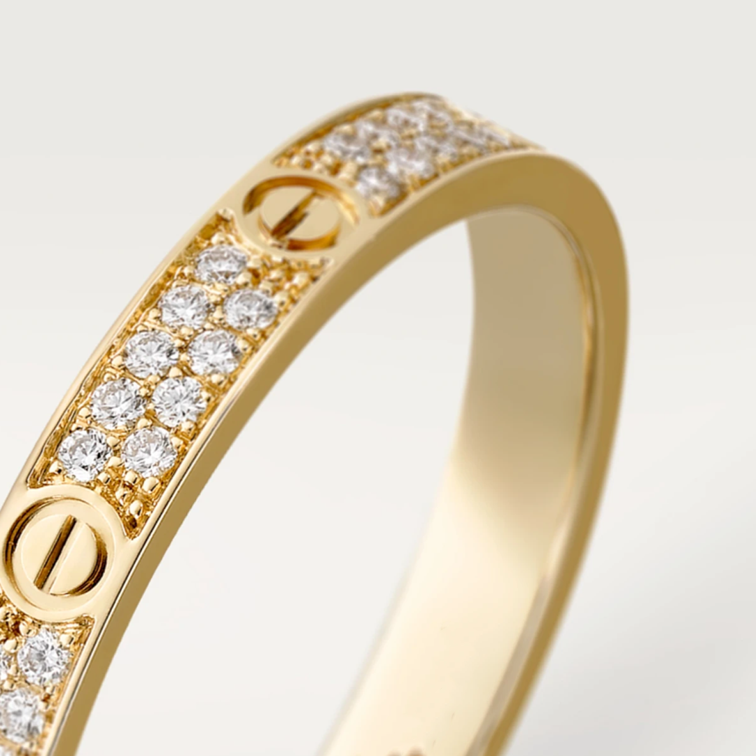 Cloutière – Isabelle Pavé Love Ring