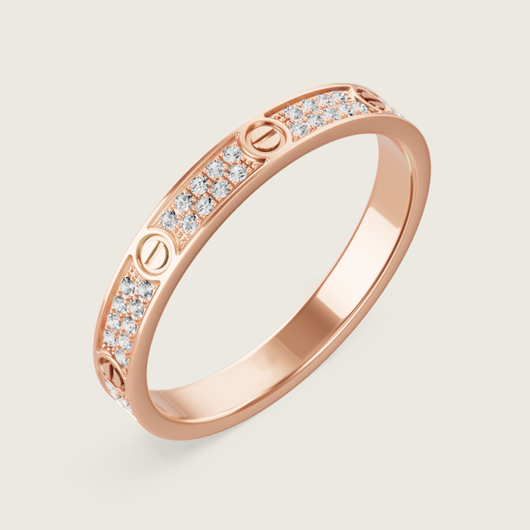 Cloutière – Isabelle Pavé Love Ring