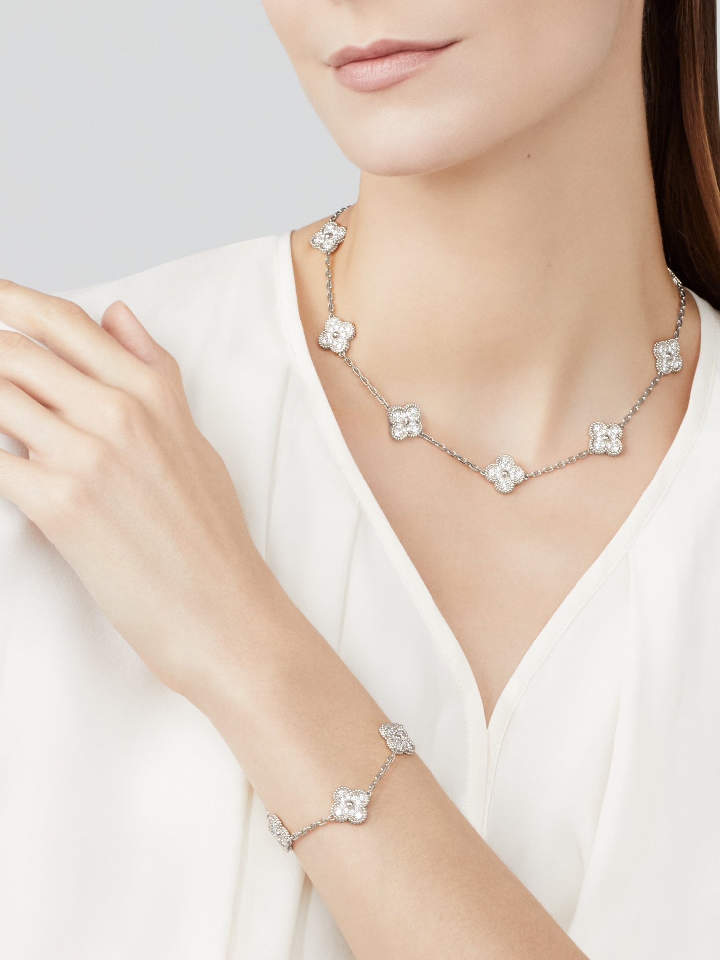 Van Clève – Signature Silver Set (10 Clover Designs)