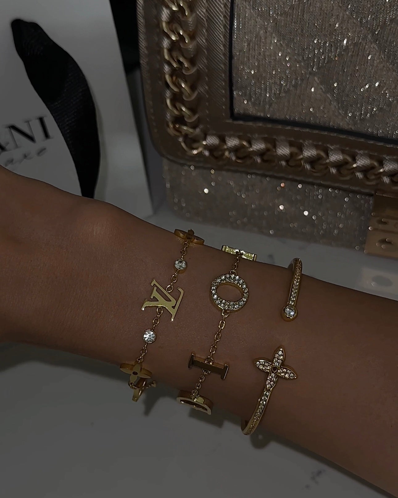 Dorée - Monogram Gold Embrace