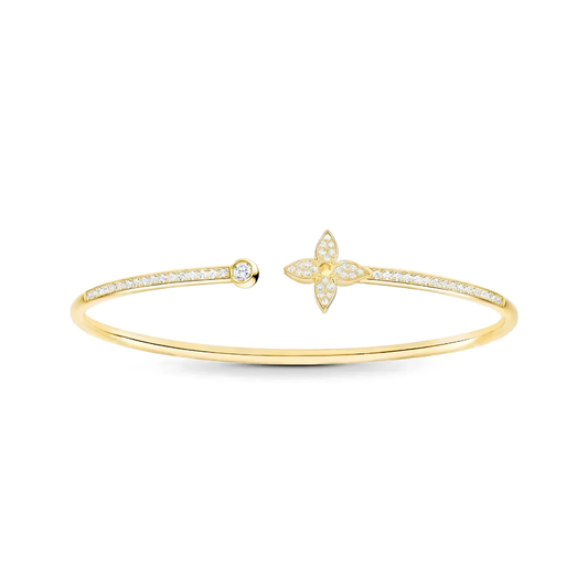 Lottie Luxe - Crystal Bloom Cuff