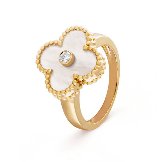Van Clève – White Bloom Ring