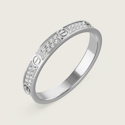 Cloutière – Isabelle Pavé Love Ring