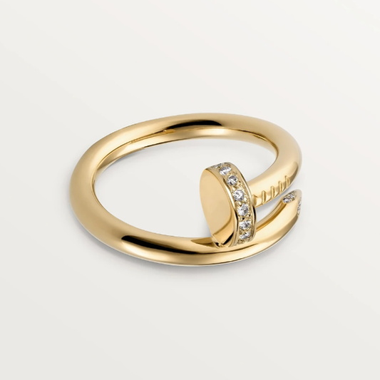 Cloutière – Diamond Nail Wrap Ring