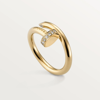 Cloutière – Diamond Nail Wrap Ring
