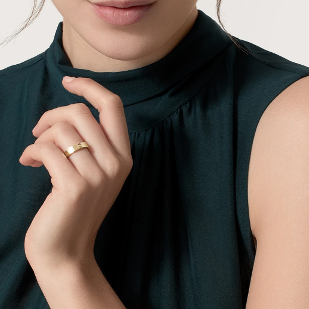 Cloutière – Diamond Love Ring
