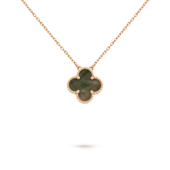 Van Clève – Caramel Brown Clover Charm