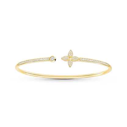 Lottie Luxe - Crystal Bloom Cuff