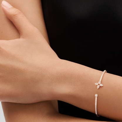 Lottie Luxe - Crystal Bloom Cuff