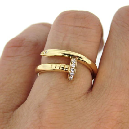 Cloutière – Deluxe Gold Nail Ring