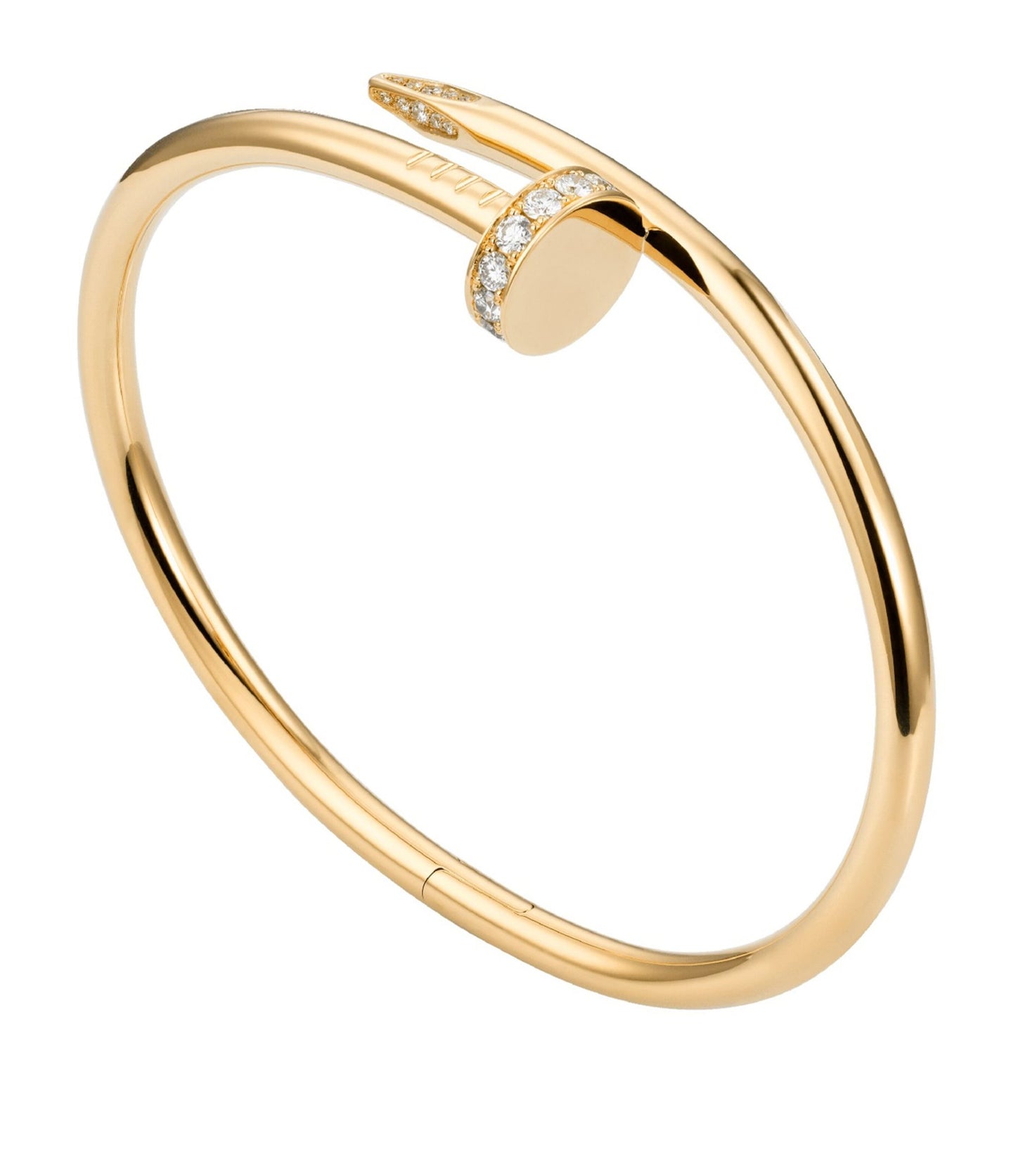 Cloutière - Golden Nail Bracelet
