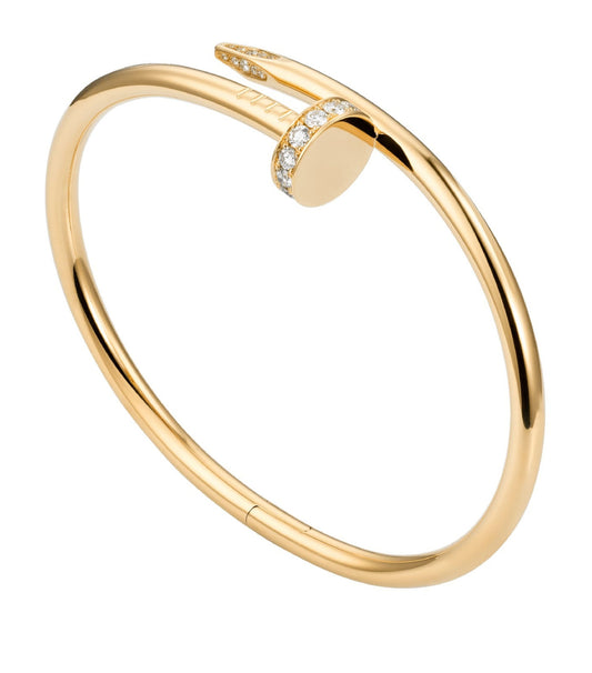 Cloutière - Golden Nail Bracelet
